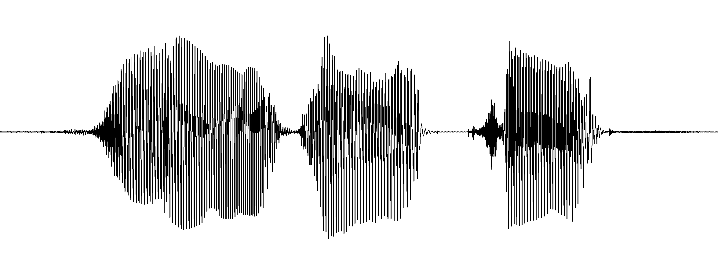 A waveform extracted from Praat of [zi.ɛl tso]
